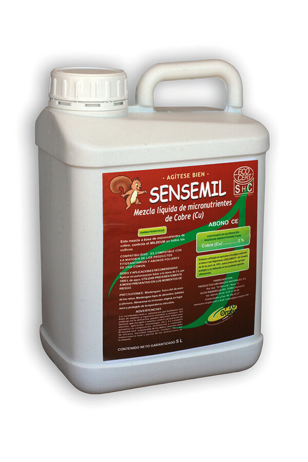 SENSEMIL: Controla el mildiu y la botritis